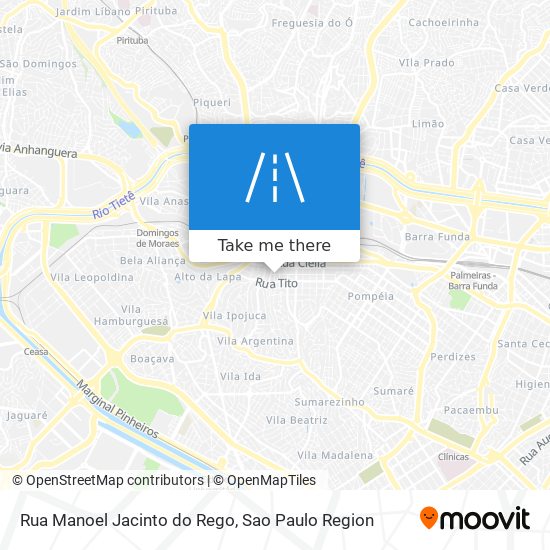 Rua Manoel Jacinto do Rego map