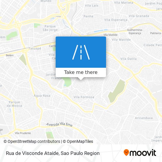 Rua de Visconde Ataíde map