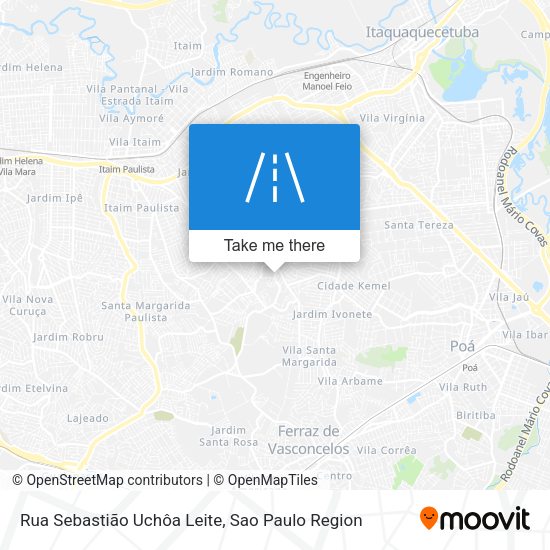 Rua Sebastião Uchôa Leite map