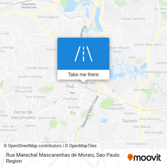 Rua Marechal Mascarenhas de Morais map