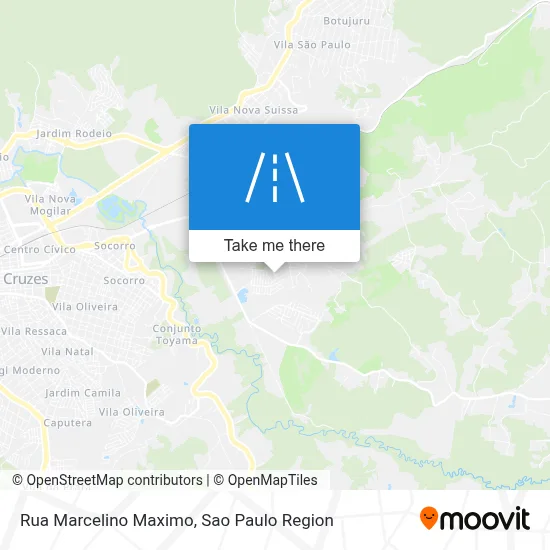 Rua Marcelino Maximo map