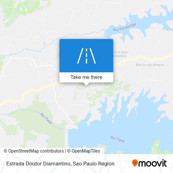 Estrada Doutor Diamantino map