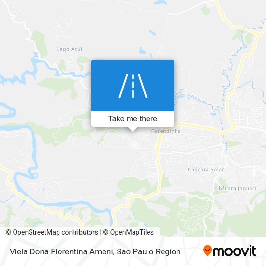 Viela Dona Florentina Ameni map