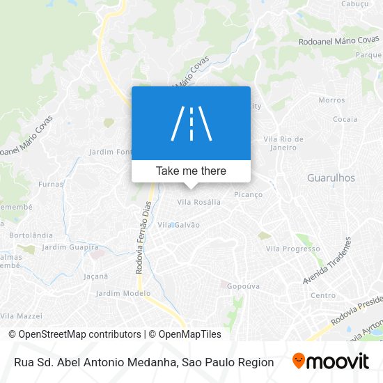 Rua Sd. Abel Antonio Medanha map