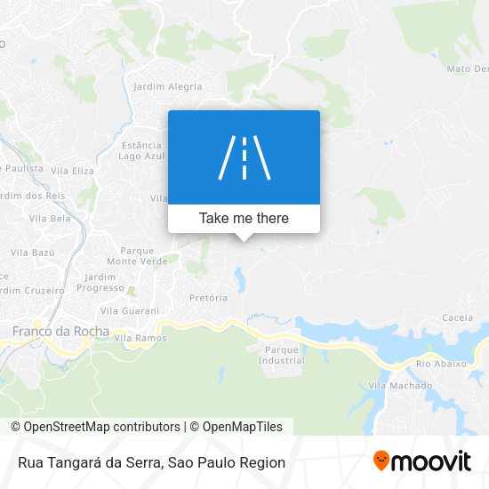 Rua Tangará da Serra map