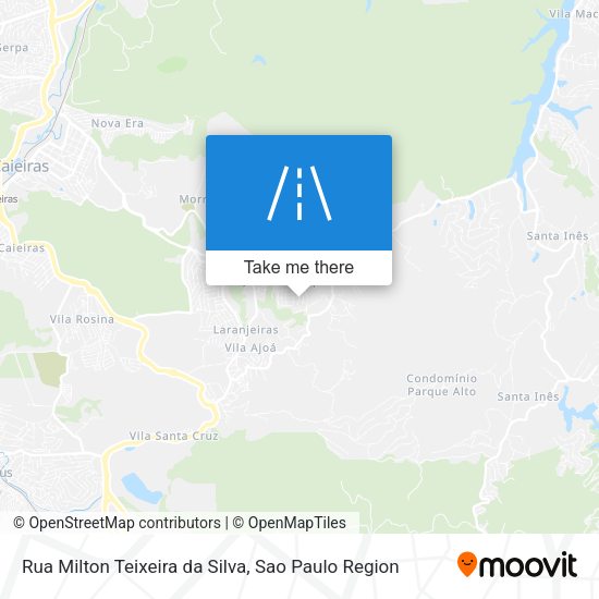 Rua Milton Teixeira da Silva map