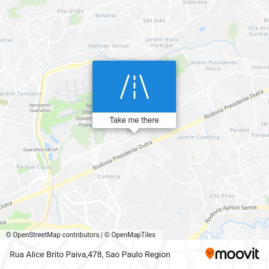 Rua Alice Brito Paiva,478 map