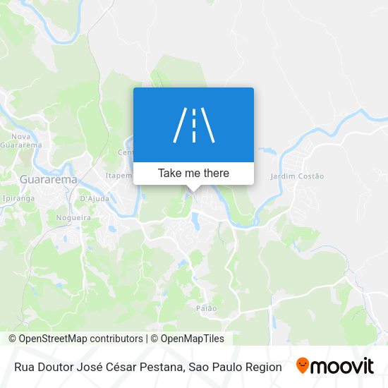Rua Doutor José César Pestana map