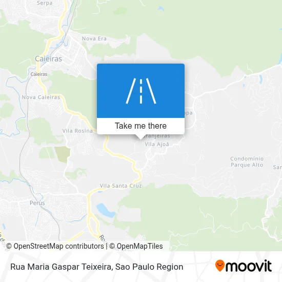 Rua Maria Gaspar Teixeira map