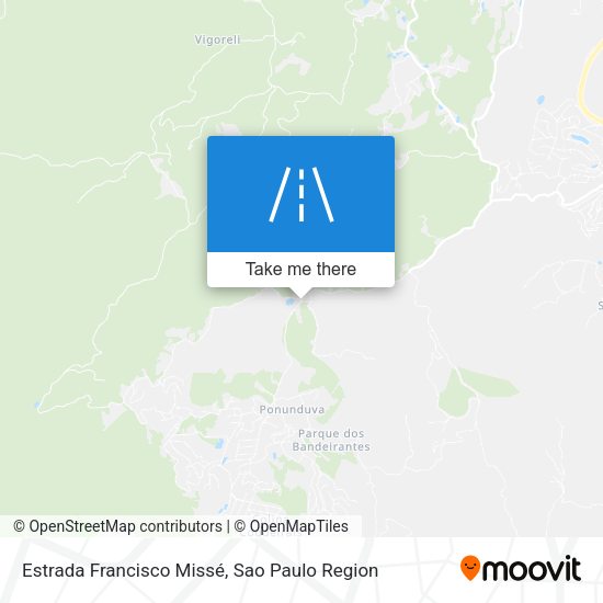 Estrada Francisco Missé map