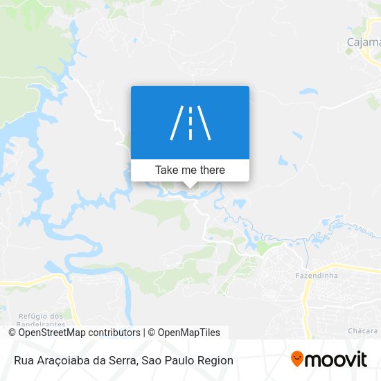Rua Araçoiaba da Serra map