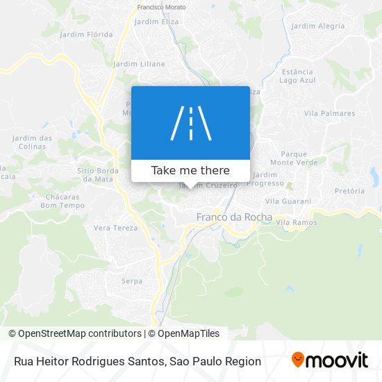 Rua Heitor Rodrigues Santos map