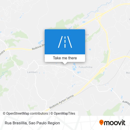 Rua Brasíília map