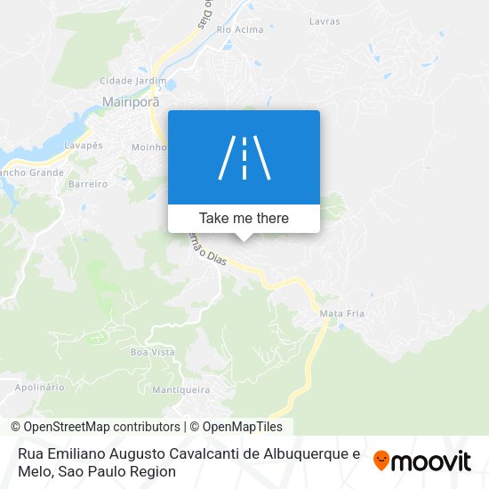 Rua Emiliano Augusto Cavalcanti de Albuquerque e Melo map
