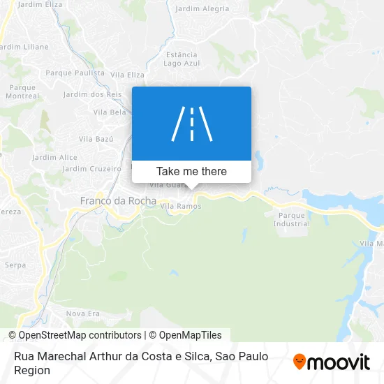 Rua Marechal Arthur da Costa e Silca map