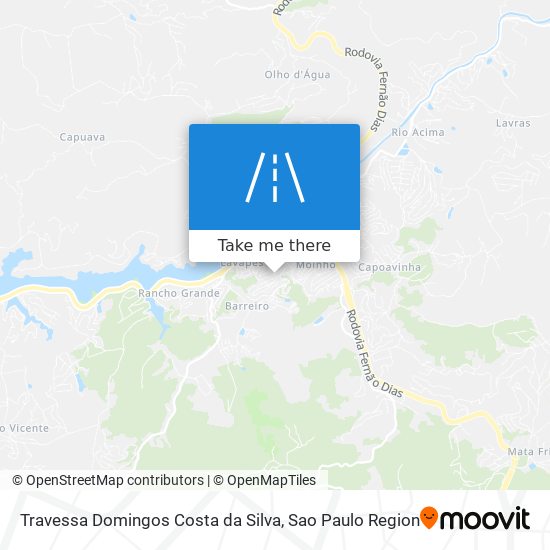 Travessa Domingos Costa da Silva map