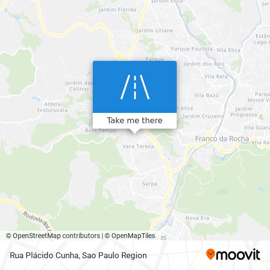 Rua Plácido Cunha map