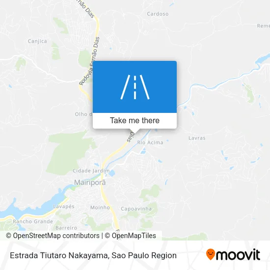 Estrada Tiutaro Nakayama map