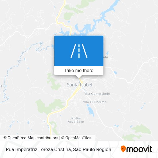 Rua Imperatriz Tereza Cristina map