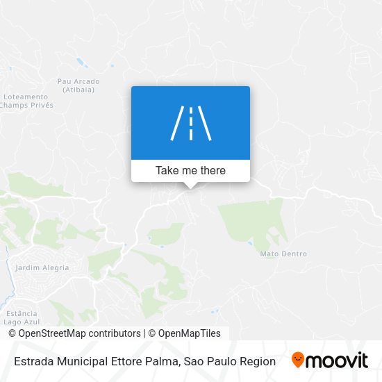 Estrada Municipal Ettore Palma map