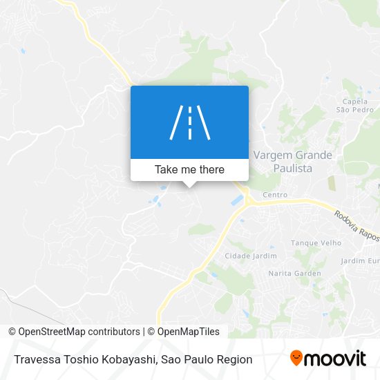 Travessa Toshio Kobayashi map