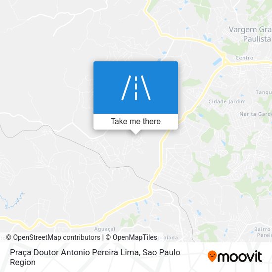 Praça Doutor Antonio Pereira Lima map