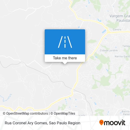 Rua Coronel Ary Gomes map