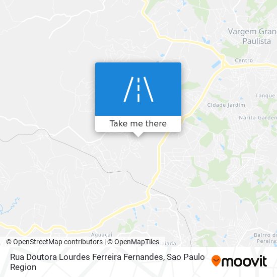 Rua Doutora Lourdes Ferreira Fernandes map