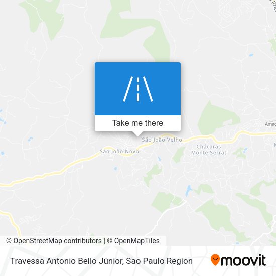 Travessa Antonio Bello Júnior map