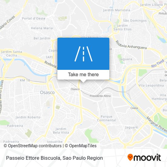 Passeio Ettore Biscuola map