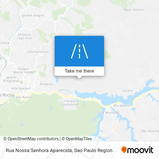 Rua Nossa Senhora Aparecida map