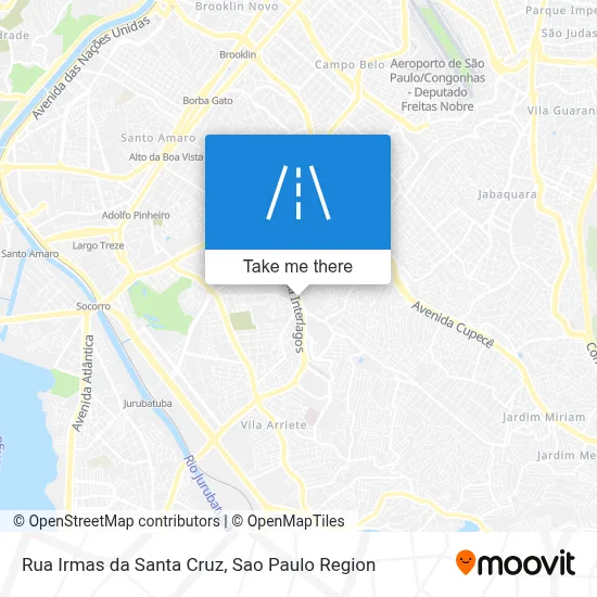 Rua Irmas da Santa Cruz map