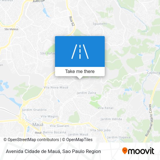 Avenida Cidade de Mauá map