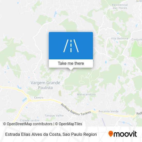 Estrada Elias Alves da Costa map