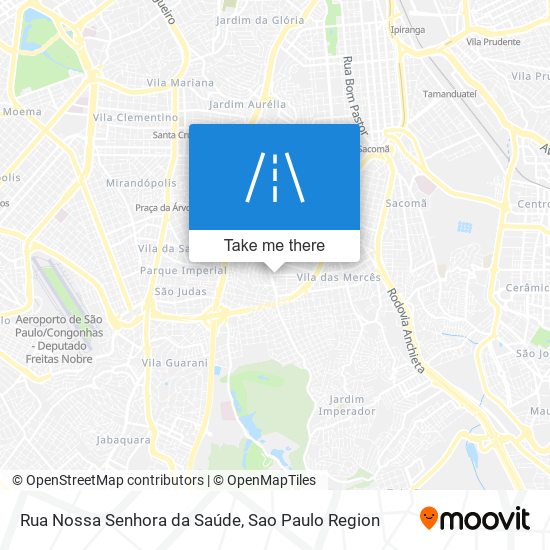 Rua Nossa Senhora da Saúde map