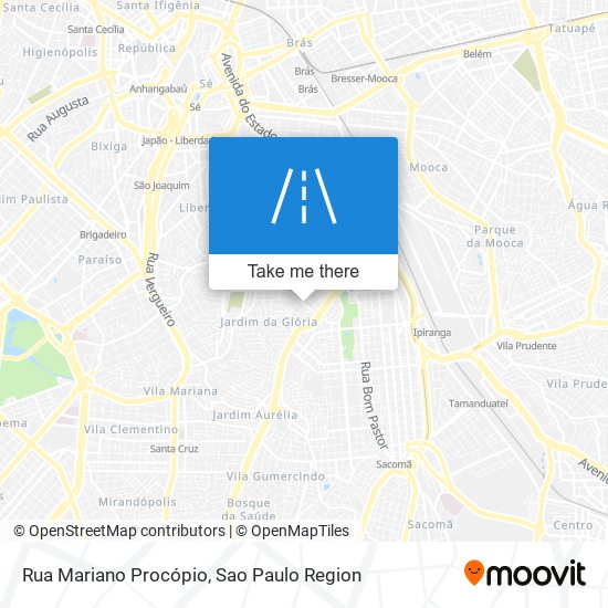 Rua Mariano Procópio map