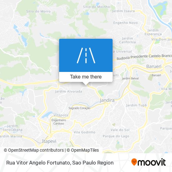 Rua Vitor Angelo Fortunato map