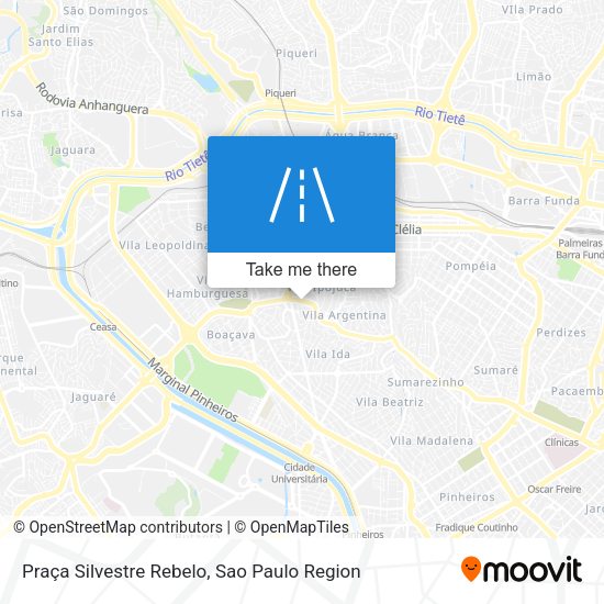 Praça Silvestre Rebelo map