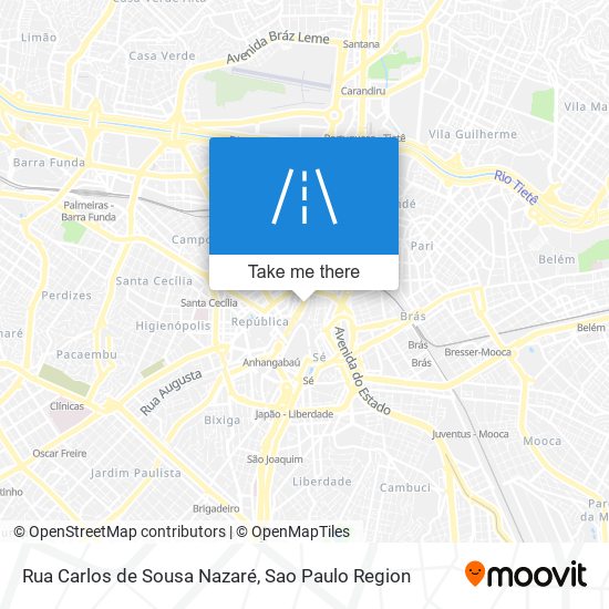 Rua Carlos de Sousa Nazaré map