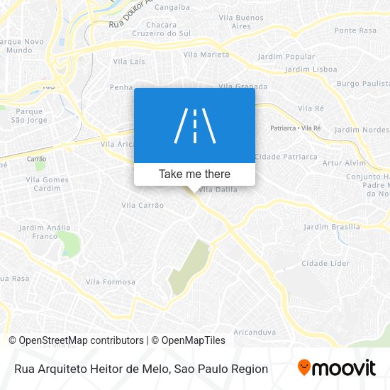 Rua Arquiteto Heitor de Melo map