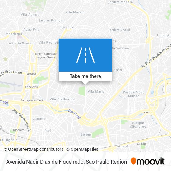 Avenida Nadir Dias de Figueiredo map