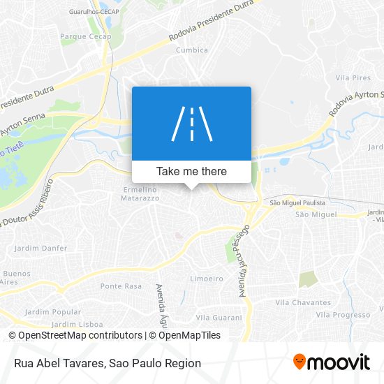 Rua Abel Tavares map