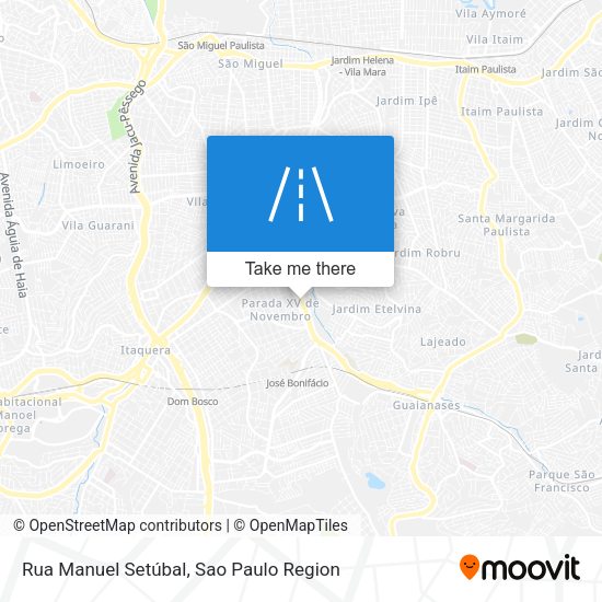 Rua Manuel Setúbal map