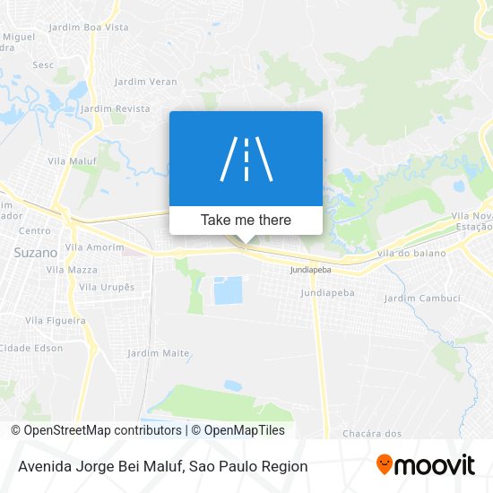 Avenida Jorge Bei Maluf map