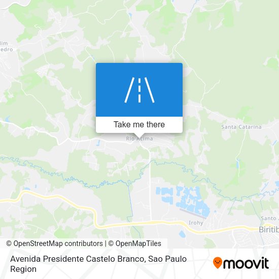 Avenida Presidente Castelo Branco map