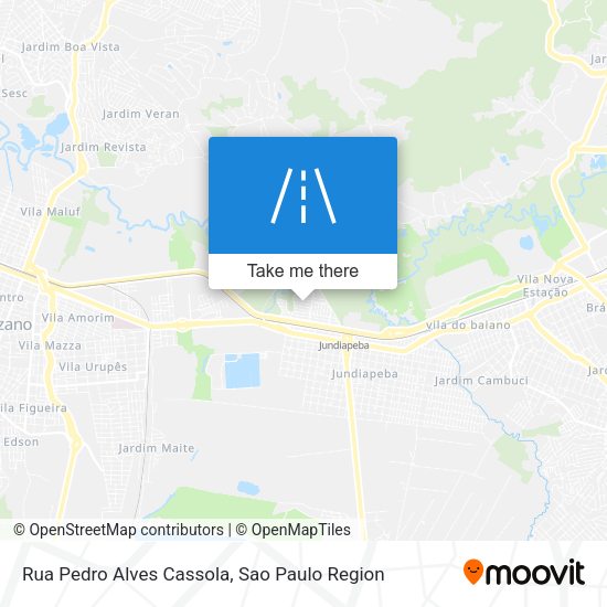 Rua Pedro Alves Cassola map
