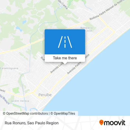 Rua Ronuro map