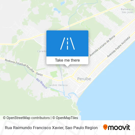 Rua Raimundo Francisco Xavier map