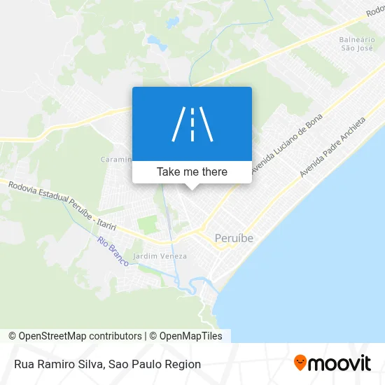 Rua Ramiro Silva map
