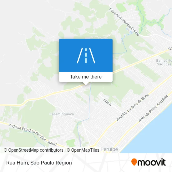 Rua Hum map